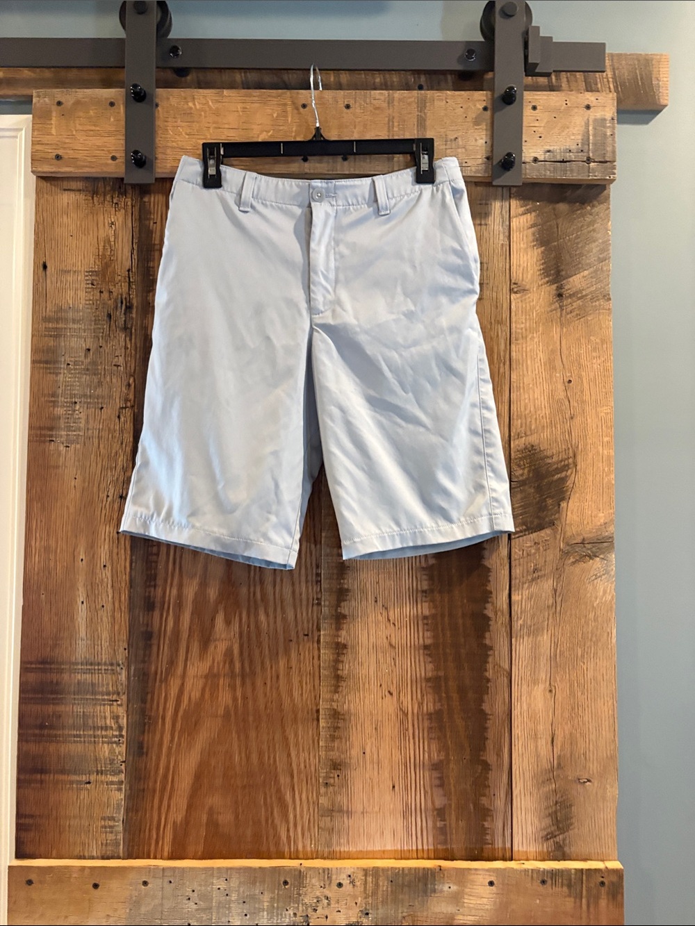 Under Armour Gray Flat-Front Shorts